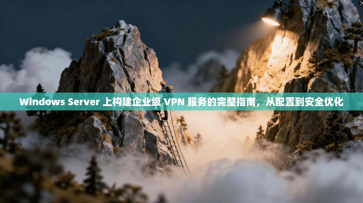 Windows Server 上构建企业级 VPN 服务的完整指南，从配置到安全优化