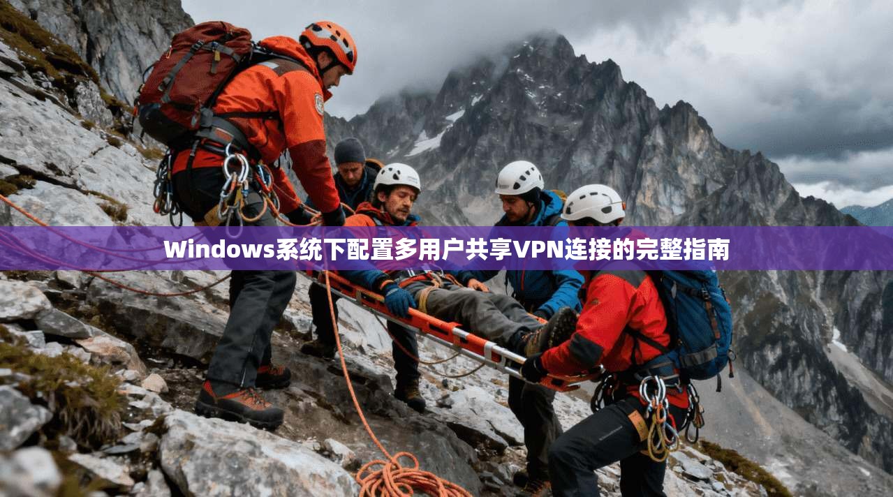 Windows系统下配置多用户共享VPN连接的完整指南