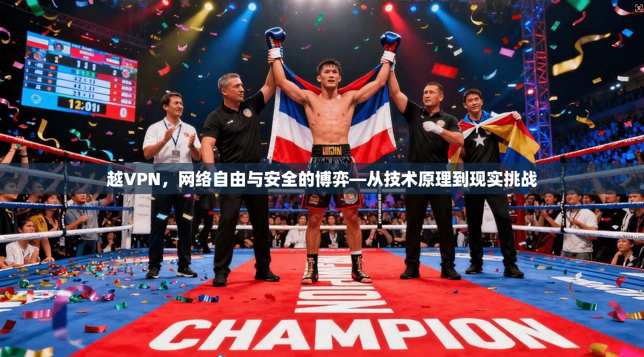 越VPN，网络自由与安全的博弈—从技术原理到现实挑战