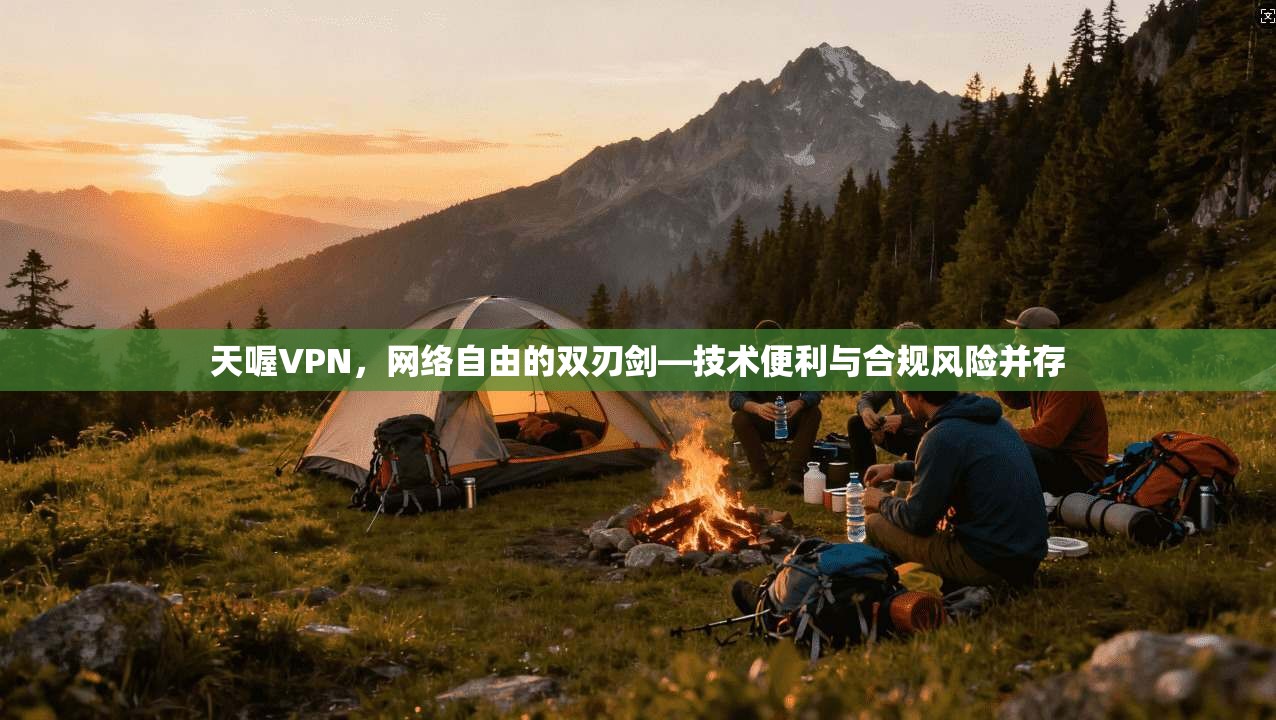 天喔VPN，网络自由的双刃剑—技术便利与合规风险并存