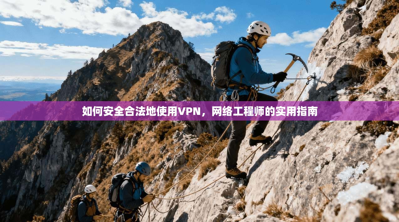 如何安全合法地使用VPN，网络工程师的实用指南