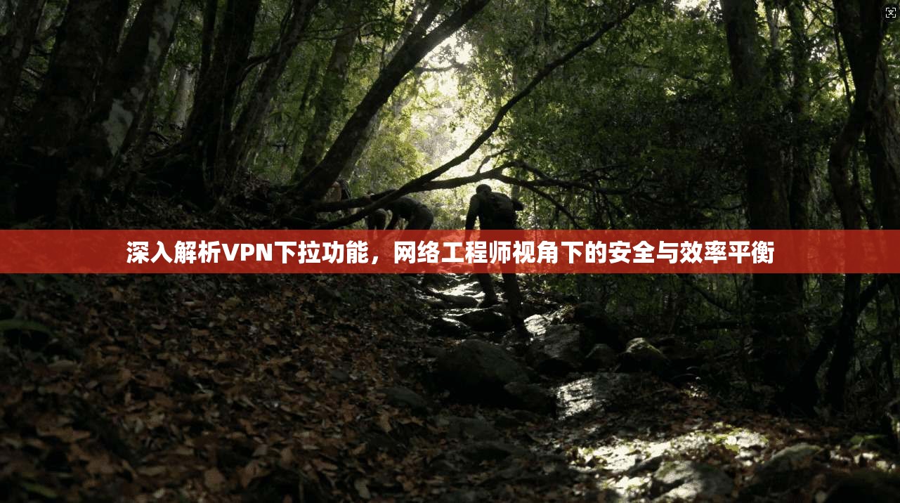 深入解析VPN下拉功能，网络工程师视角下的安全与效率平衡