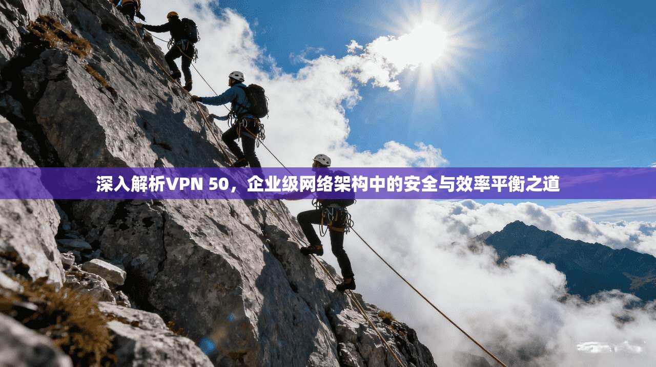 深入解析VPN 50，企业级网络架构中的安全与效率平衡之道