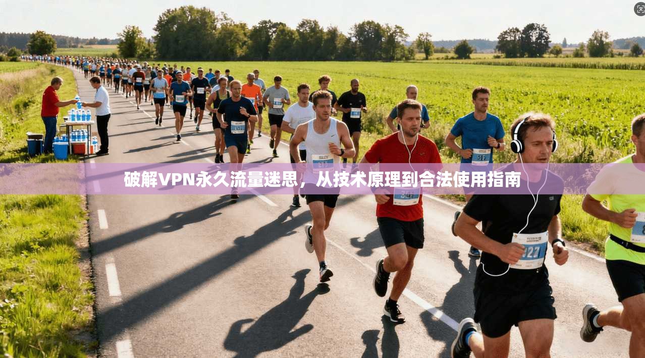 破解VPN永久流量迷思，从技术原理到合法使用指南