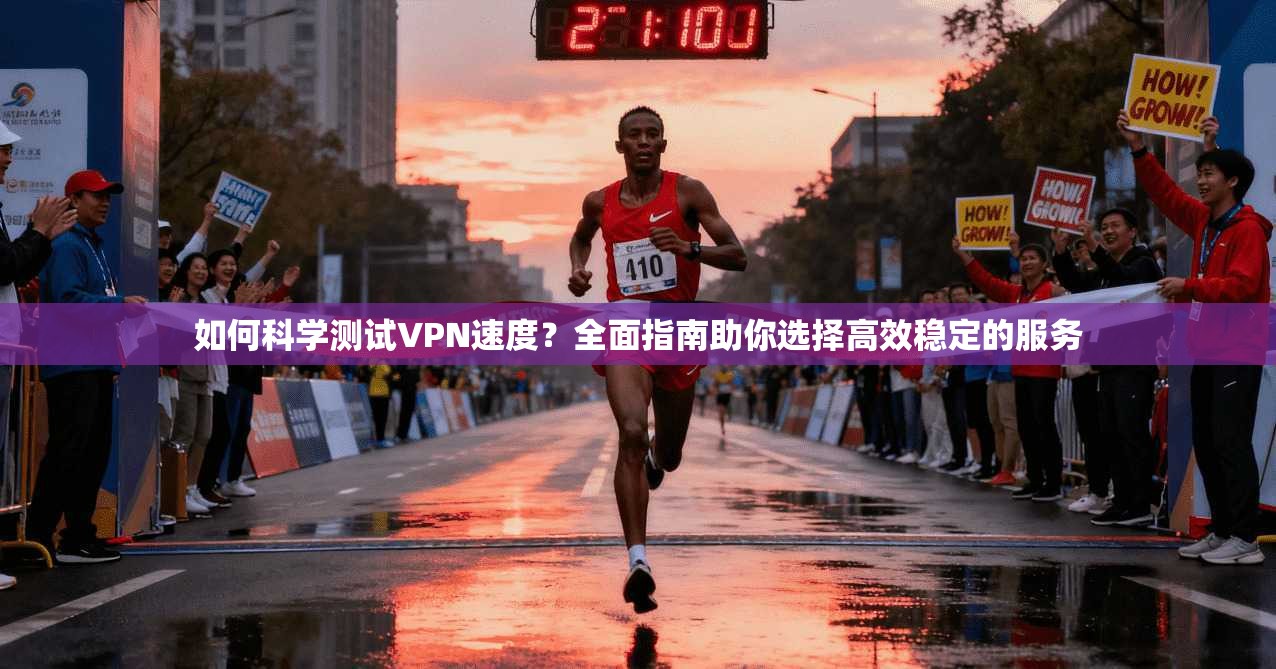 如何科学测试VPN速度？全面指南助你选择高效稳定的服务