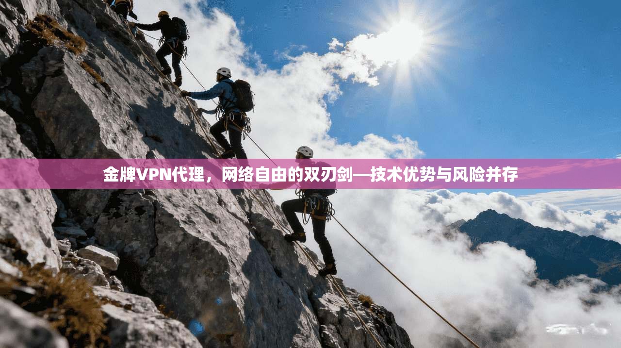 金牌VPN代理，网络自由的双刃剑—技术优势与风险并存