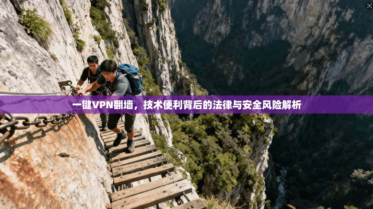 一键VPN翻墙，技术便利背后的法律与安全风险解析