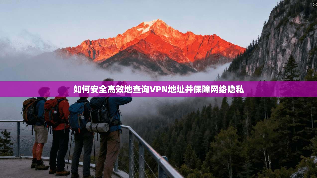 如何安全高效地查询VPN地址并保障网络隐私